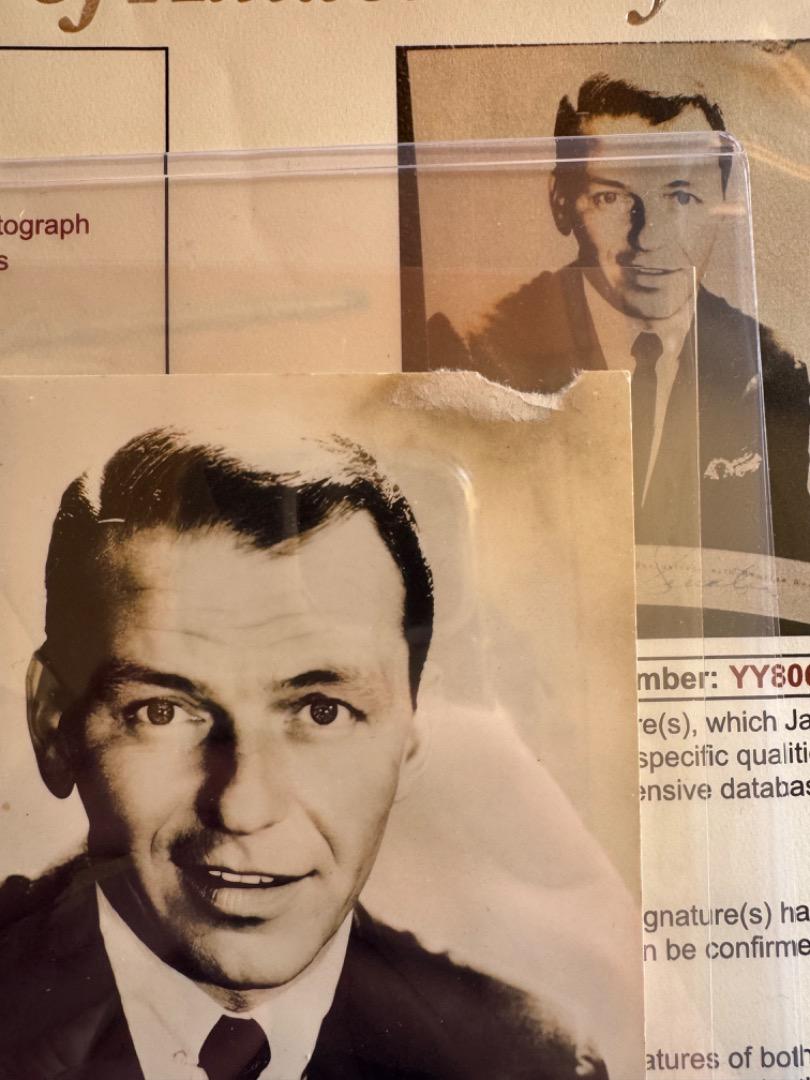 Frank Sinatra サイン入りフランク・シナトラの写真 JSA認証