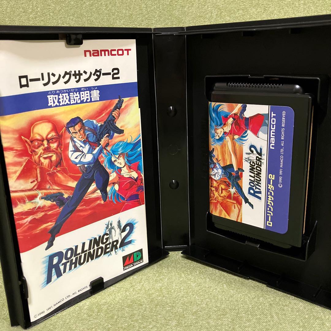 ローリングサンダー2 メガドライブ マニュアル付属 動作は未 ですBandai Namco Entertainment YUZUMIYA_COM