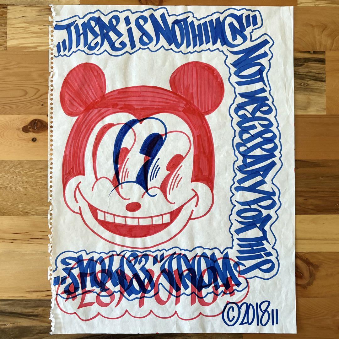 出産祝いなども豊富 graffiti グラフィティー ESPY ESPYONE グラフィティ原画 メルカリ - 絵画