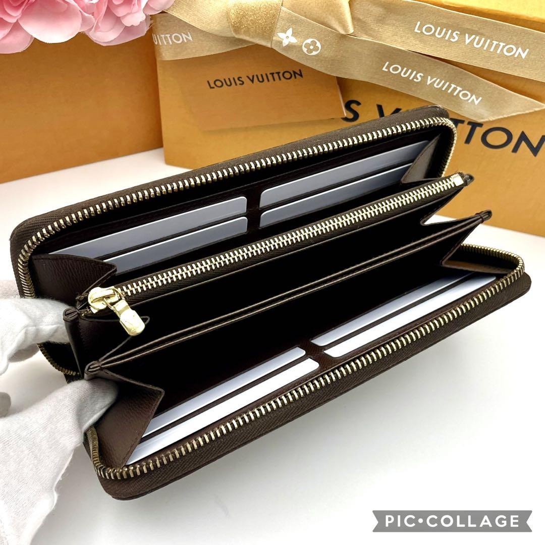 【定価の半分以下】ルイヴィトン　ダミエ　ジッピーウォレット　長財布