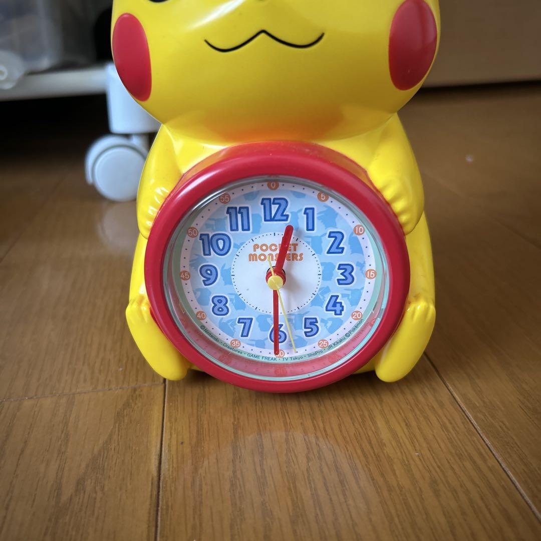 【動作確認済み】初期　ピカチュウ　目覚まし時計 SEIKO セイコークロック ポケットモンスター エックスワイアンド