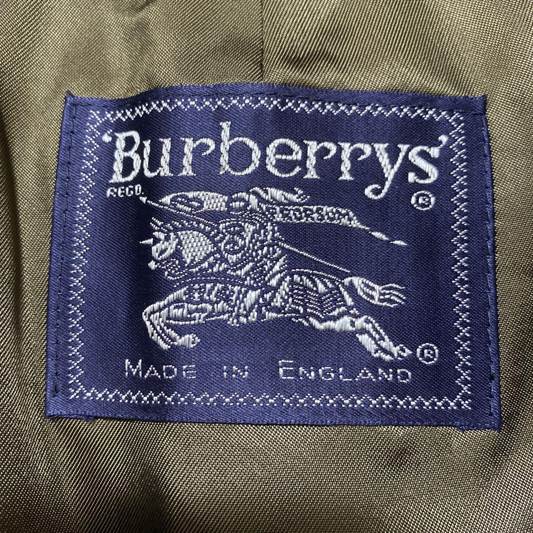 【極美品】70-80s Burberrys England ステンカラーコート