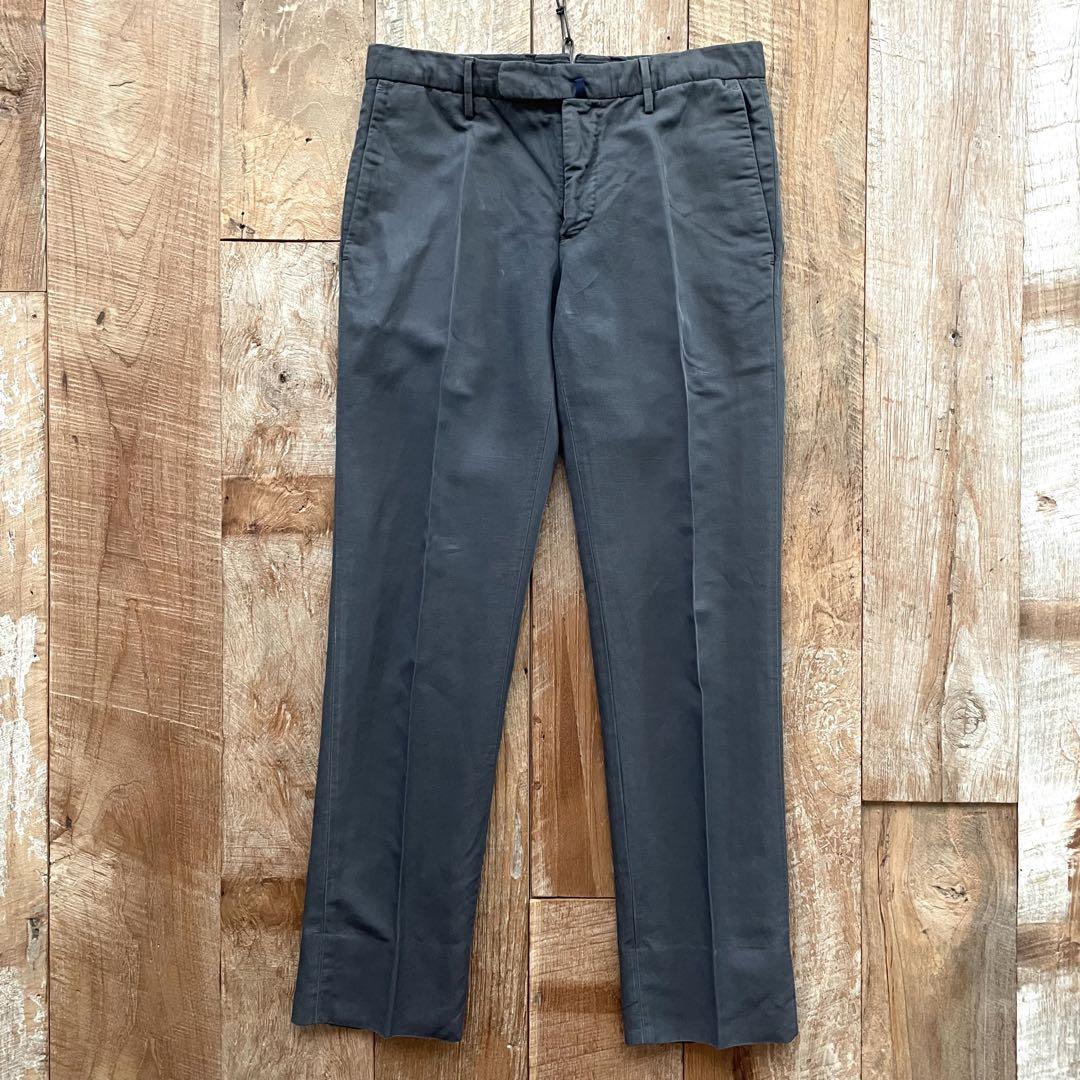 【美品】INCOTEX CHINOLINO テーパード スラックス パンツ 44 美品】INCOTEX CHINOLINO テーパード スラックス パンツ 44