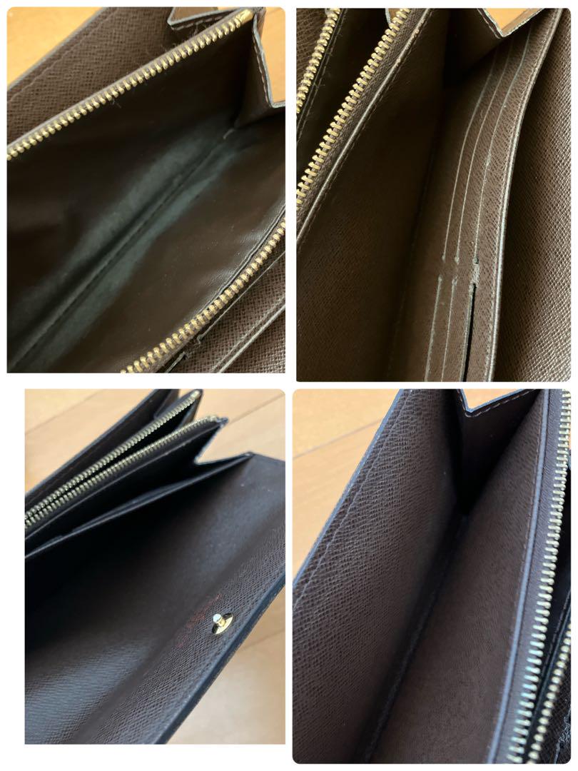 ルイヴィトン　ポルトフォイユサラ　ダミエ長財布