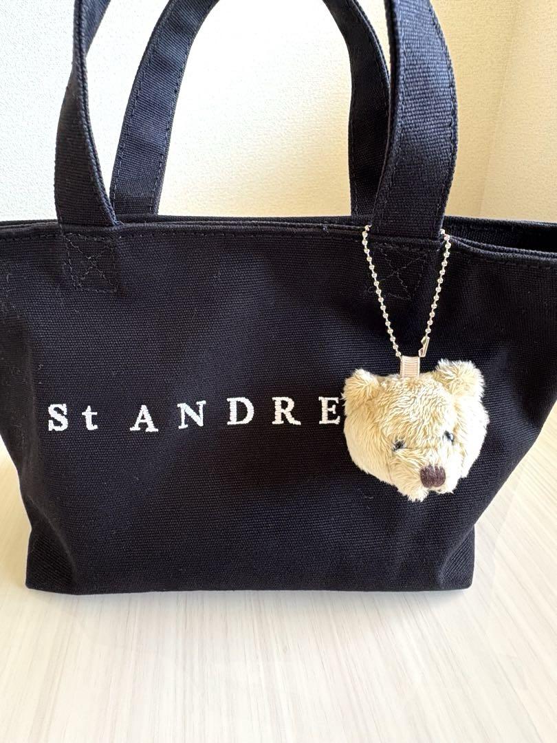 【美品】St ANDREWS セントアンドリュースブラック ゴルフカートバッグ