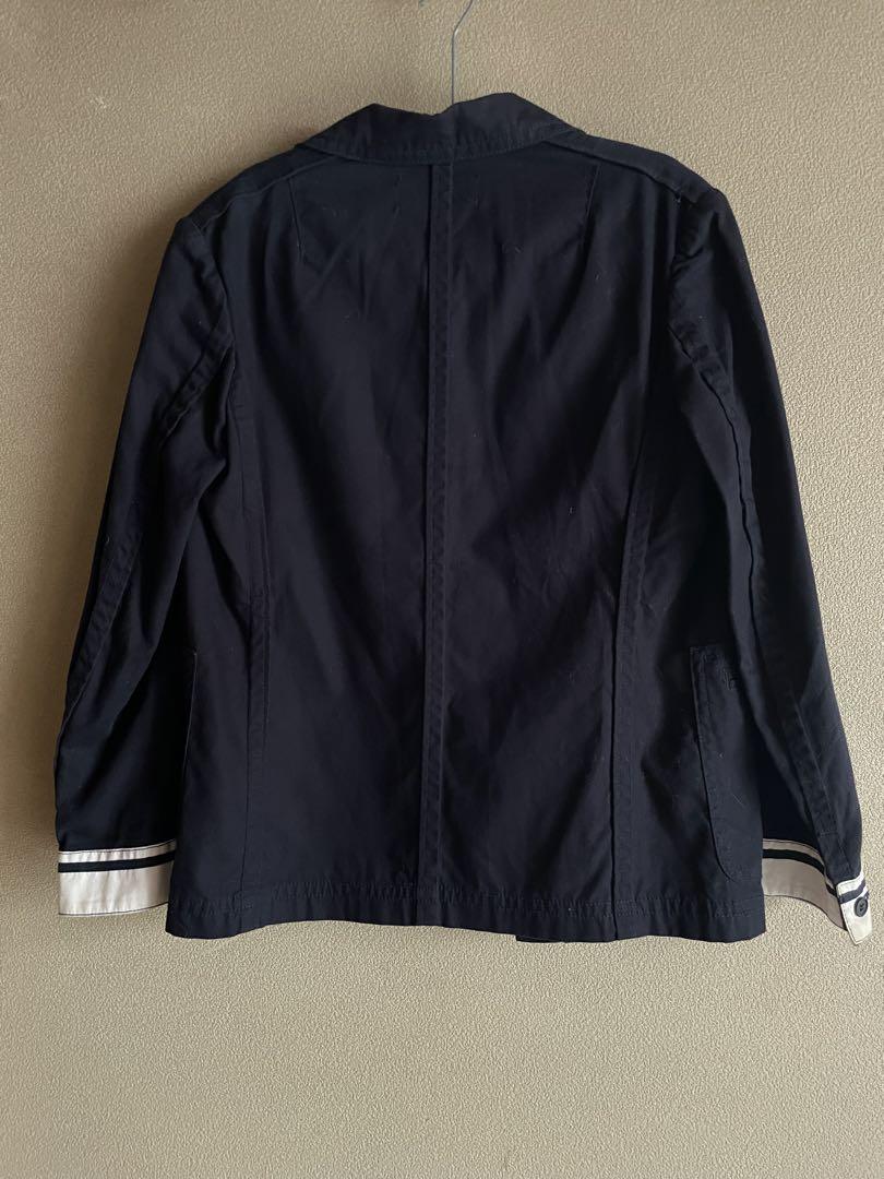 tricot comme des garcons ネイビー ミリタリージャケット tricot comme des garcons ネイビー ミリタリージャケット