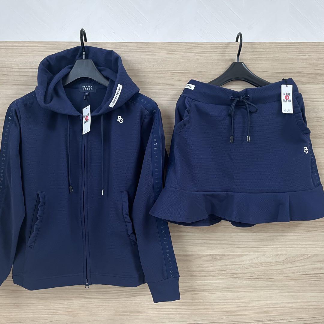 新品 ★63,800円 パーリーゲイツ パーカー＆スカート セットアップ 0
