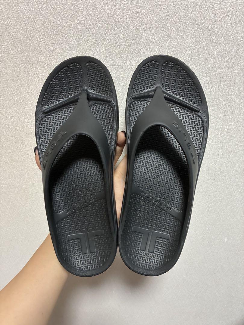 【厚底】W-FLIPFLOP - BLACK -