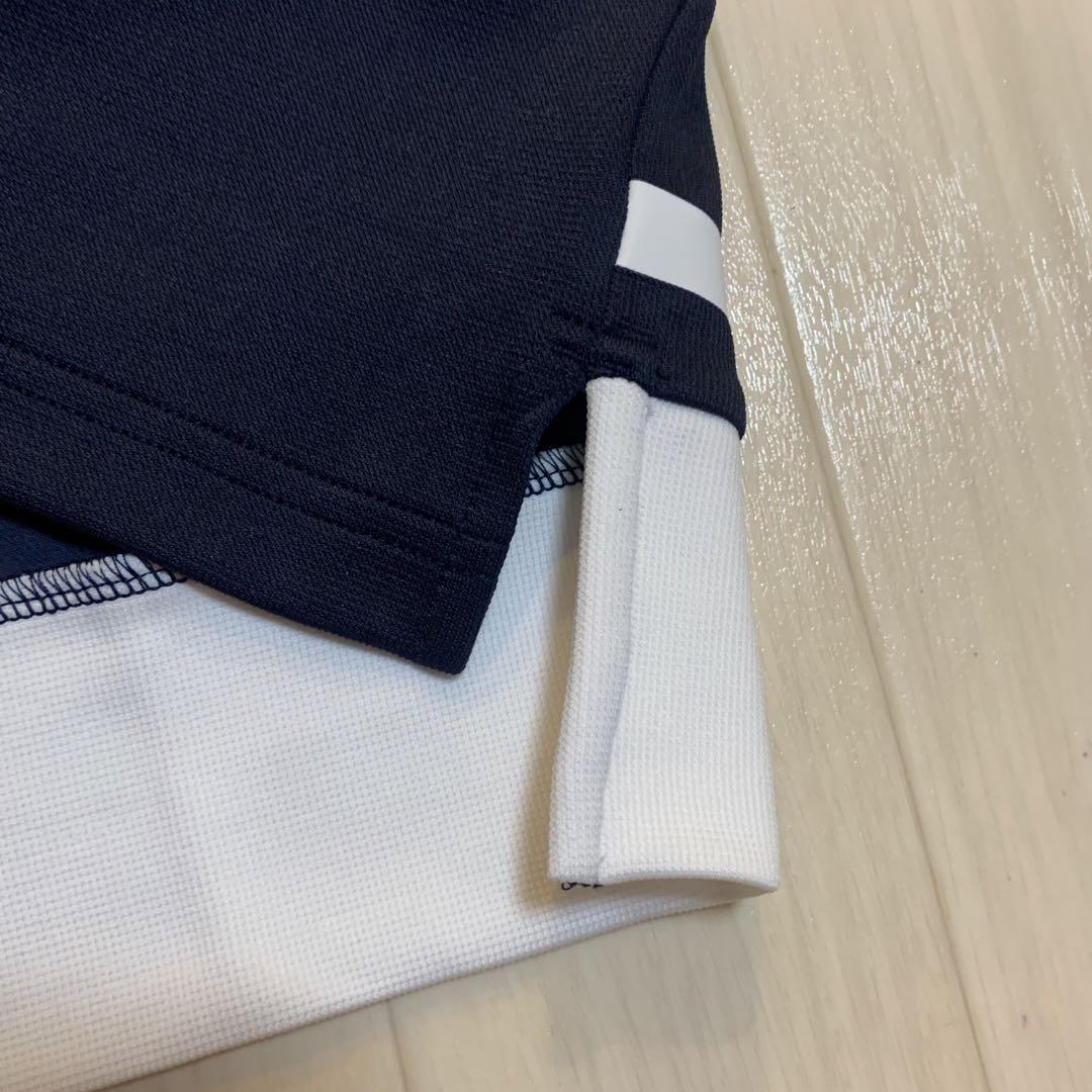 新品■11,000円【ジャックバニー】メンズ　モックネック　半袖シャツ　5/L