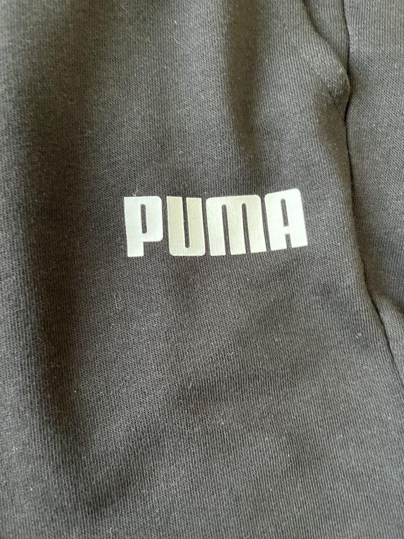 PUMA 黒 セットアップロゴ入り これからの時期最適です！