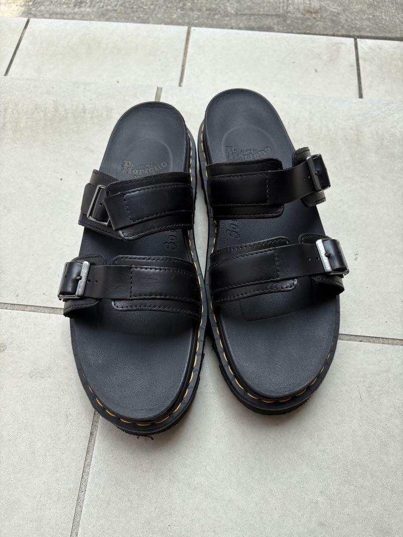 [DR.MARTENS] サンダル AYCE スライド サンダル ブラック Dr.Martens AYCE スライドサンダル(Black) UK6