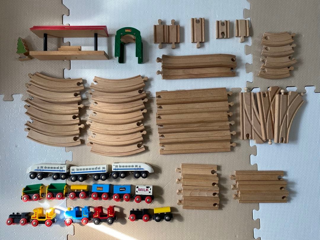 BRIO ブリオ 木製鉄道セット