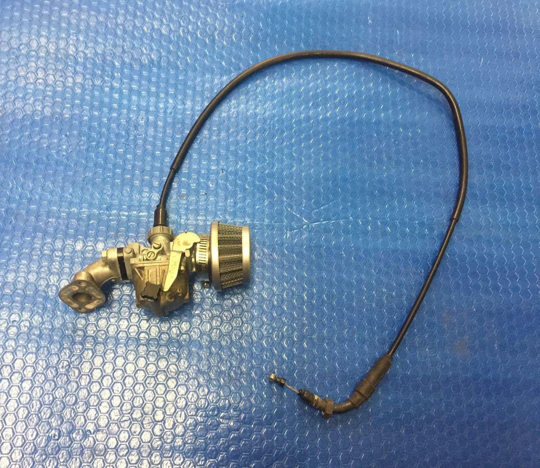 ホンダ 6V モンキー 純正 キャブレター インマニ パワーフィルター付き