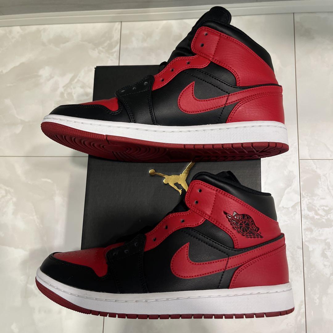 エアジョーダン1 MID BRED　ミッド　ブレッド　26.0cm