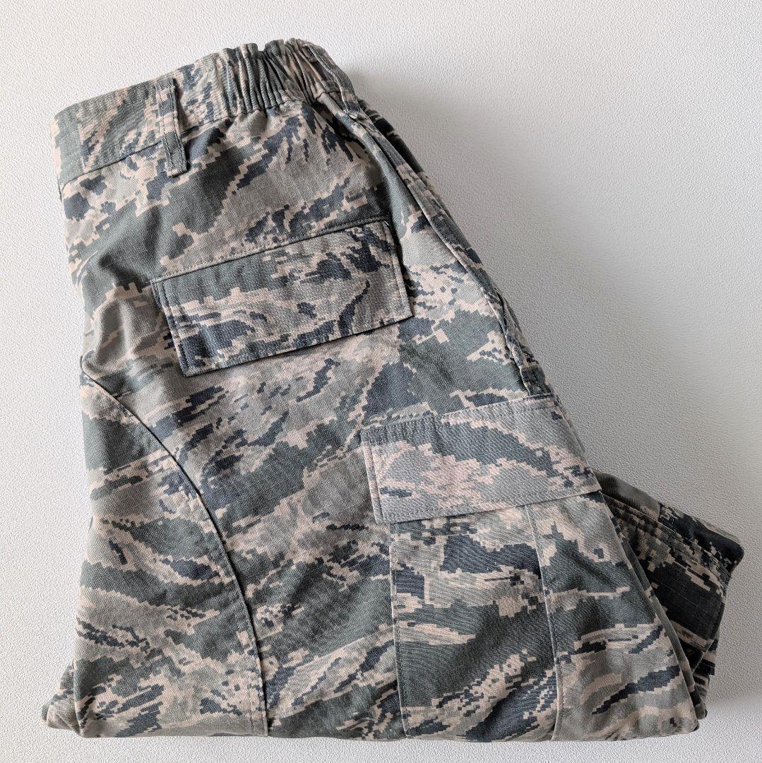12年/米空軍実品 ABUデジタルタイガー ミリタリーパンツ/古着/36L