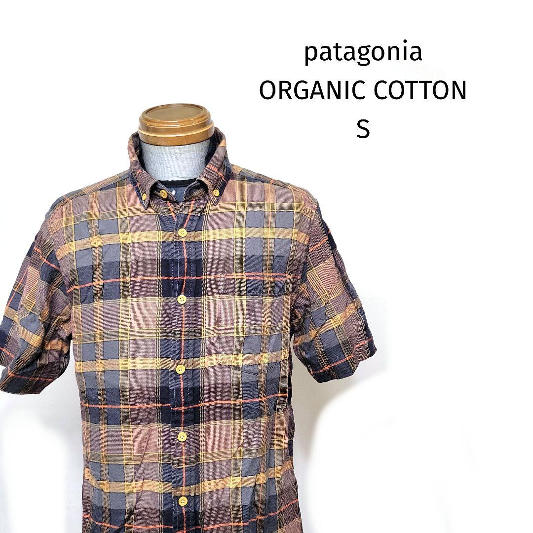 希少 patagonia ORGANIC COTTON ボタンダウンシャツ 半袖
