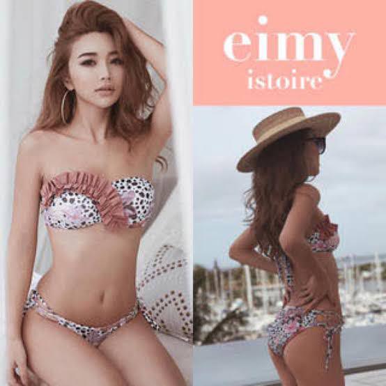 eimyistoire 水着 トップス uFgiR-m68704580757 kaylee ダルメシアン柄 安い最新品