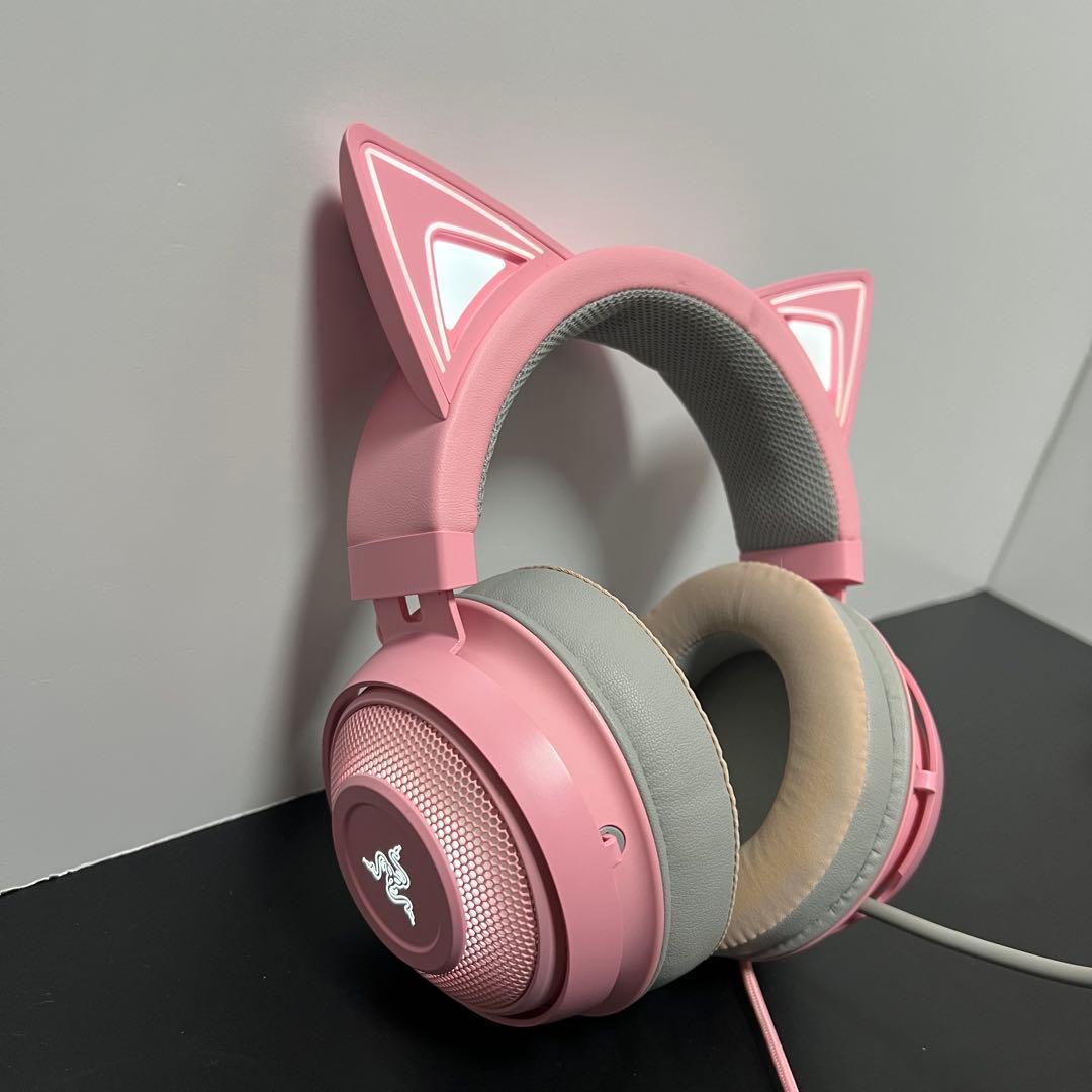Razer Kraken Kitty Edition ゲーミングヘッドセット