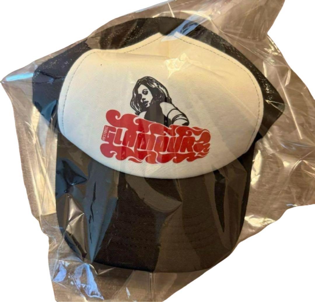 新品- HYSTERIC GLAMOUR VIXEN GIRL Mesh cap レディース