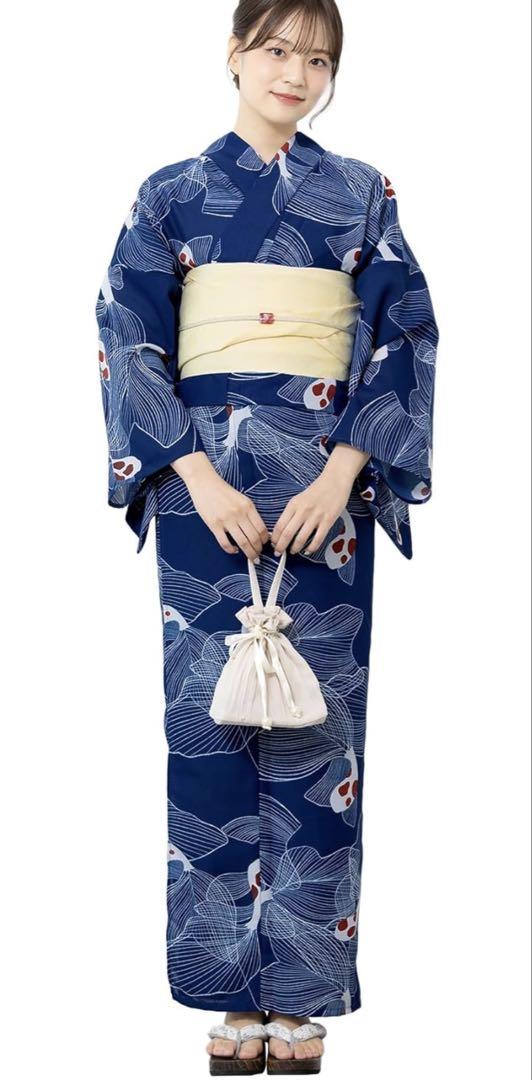 [流線金魚]浴衣　単品　クールパス　吸水速乾 新品 未使用 【流線金魚]浴衣 単品 クールパス 吸水速乾