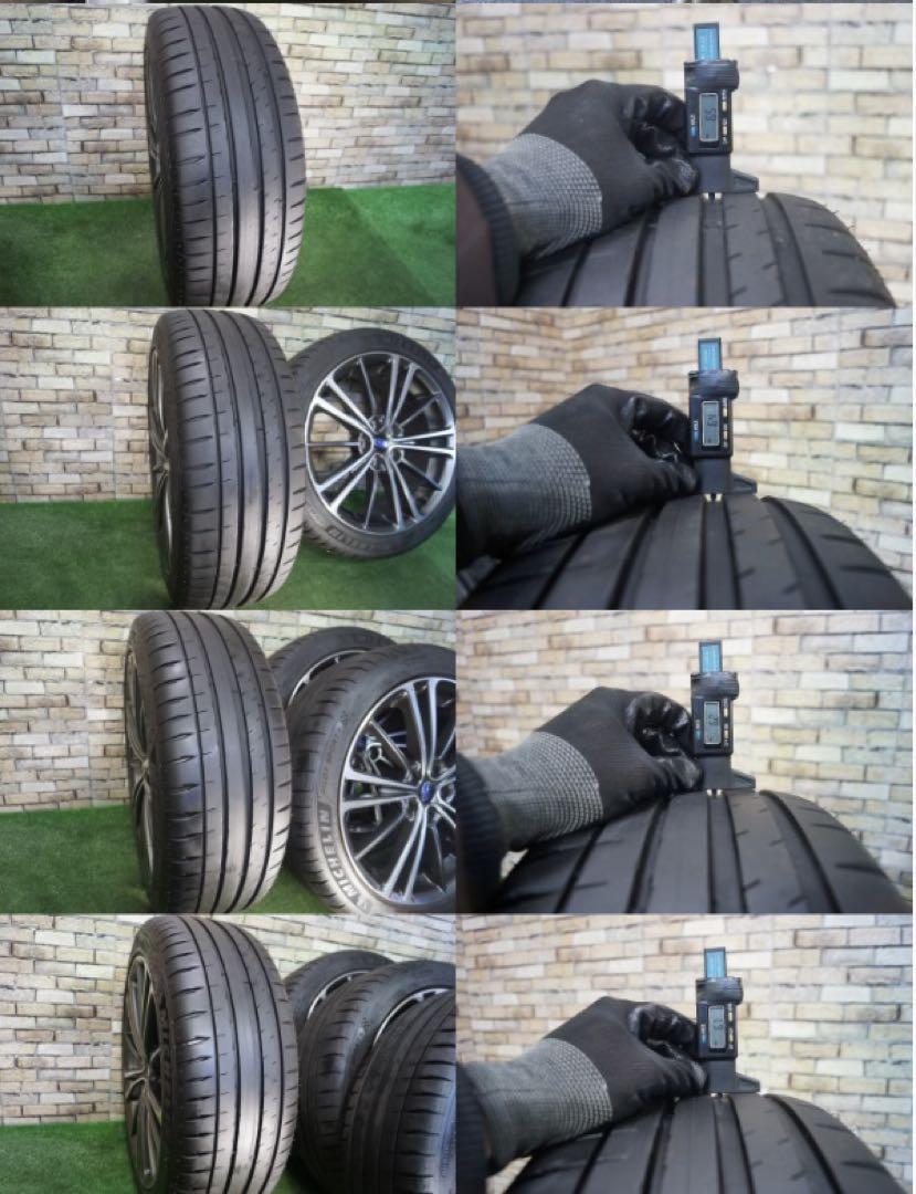 スバル　純正　BRZ 7J+48 2021年ミシュラン　215/45R17