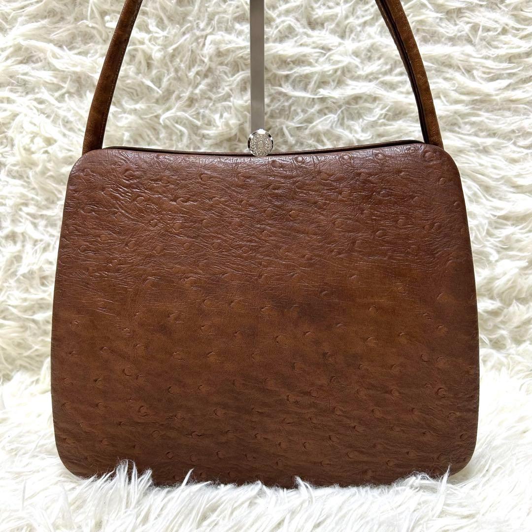 全ての 美品✨ フォーマル オーストリッチ トートバッグ ハンドバッグ バッグ