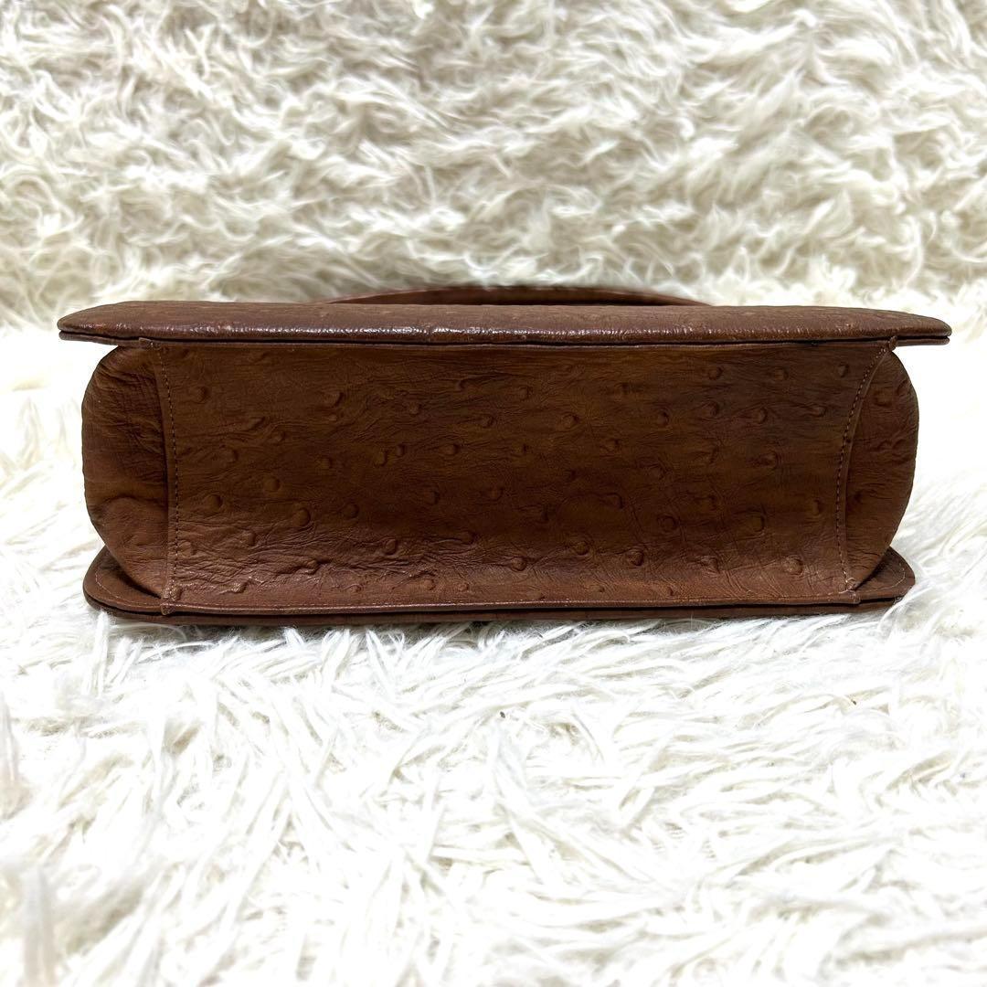 美品✨ ハンドバッグ トートバッグ オーストリッチ フォーマル