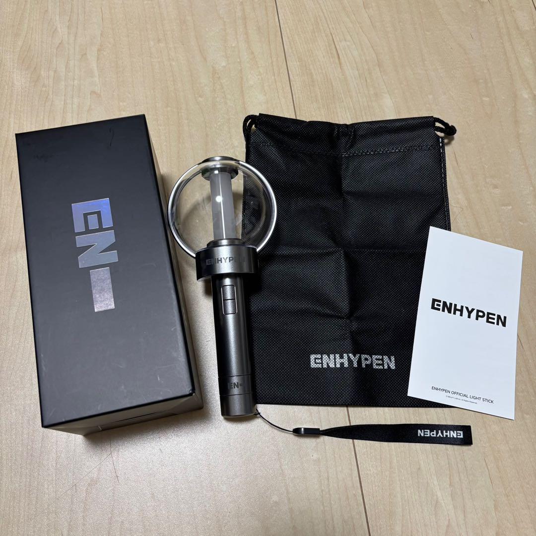 ENHYPEN ペンライト 未使用品 一部トレカ付き ENHYPEN ペンライト トレカ付き LIGHT STICK ポストカード