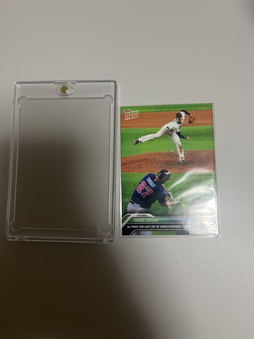 topps now 大谷翔平 トラウト エンゼルス 侍ジャパン #36 16 topps now WBC 決勝 大谷翔平 トラウト カード - メルカリ