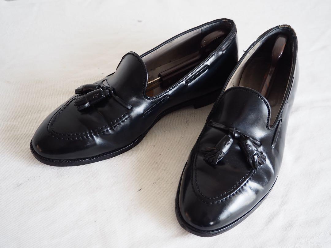 Alden 664 Black cordovan Tassel Loafers