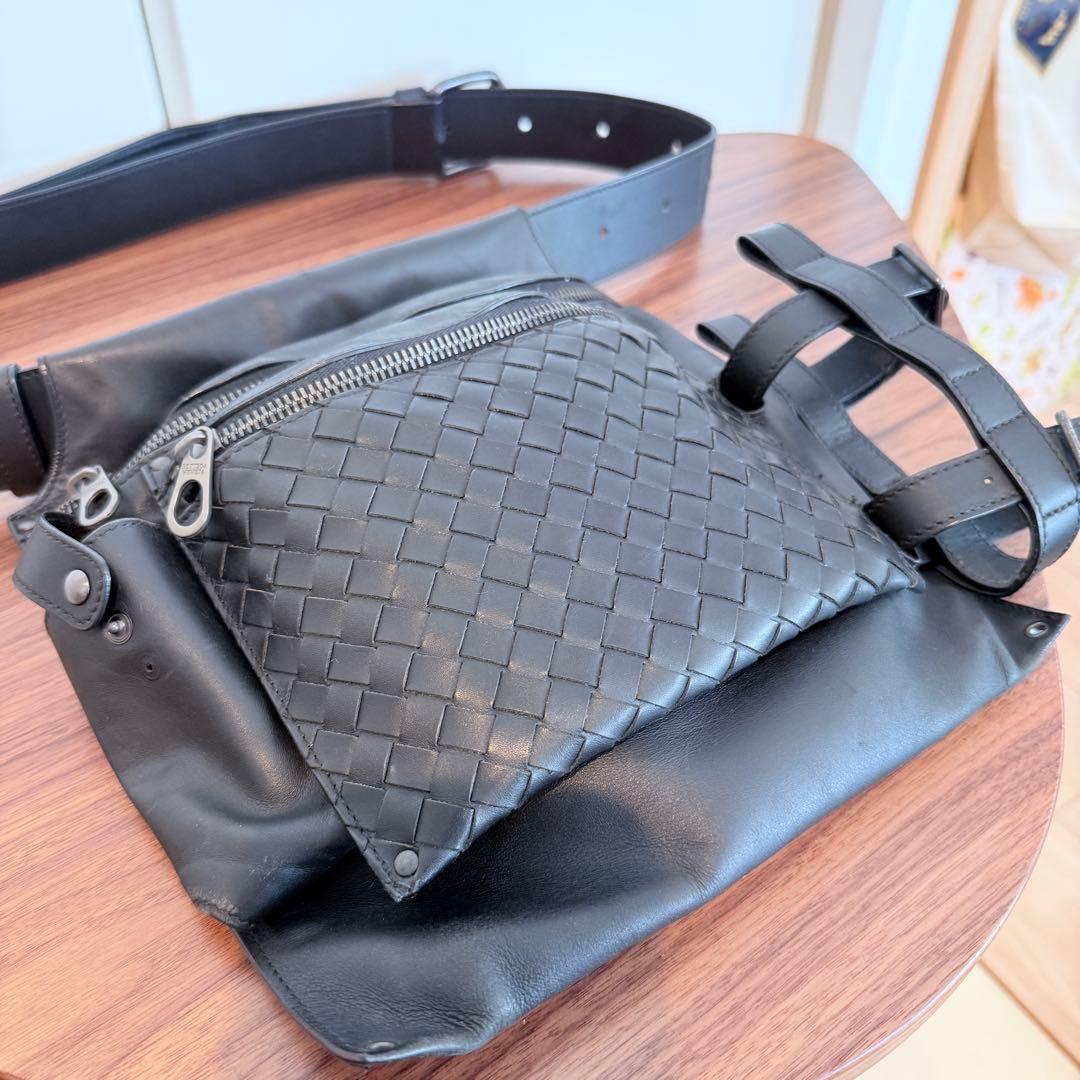 ボッテガヴェネタ　イントレチャート　ウエストバック