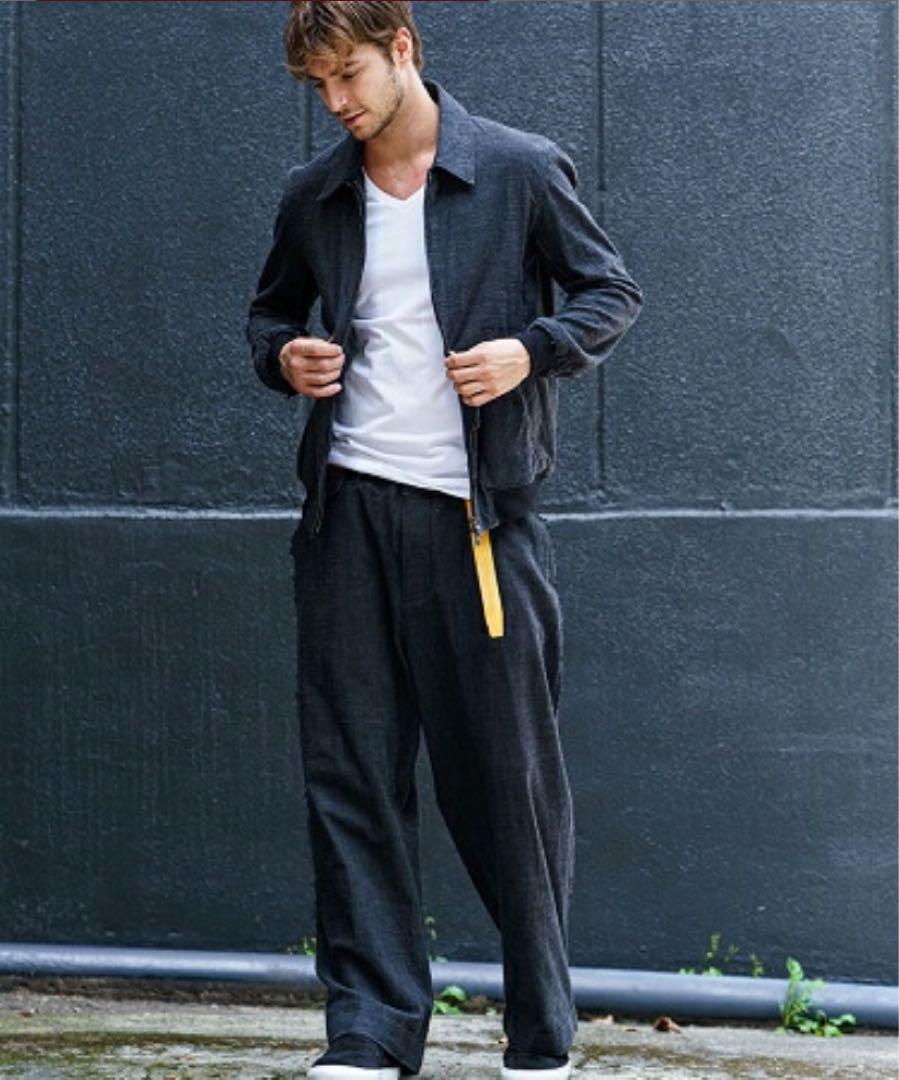 wjk drizzler jacket ジャケット ワイドパンツ セットアップ
