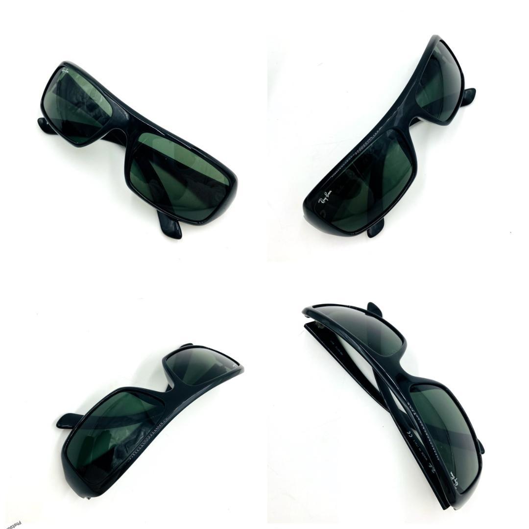 RayBan　レイバン　サングラス　ブラック　スクエア　ケース付　0403