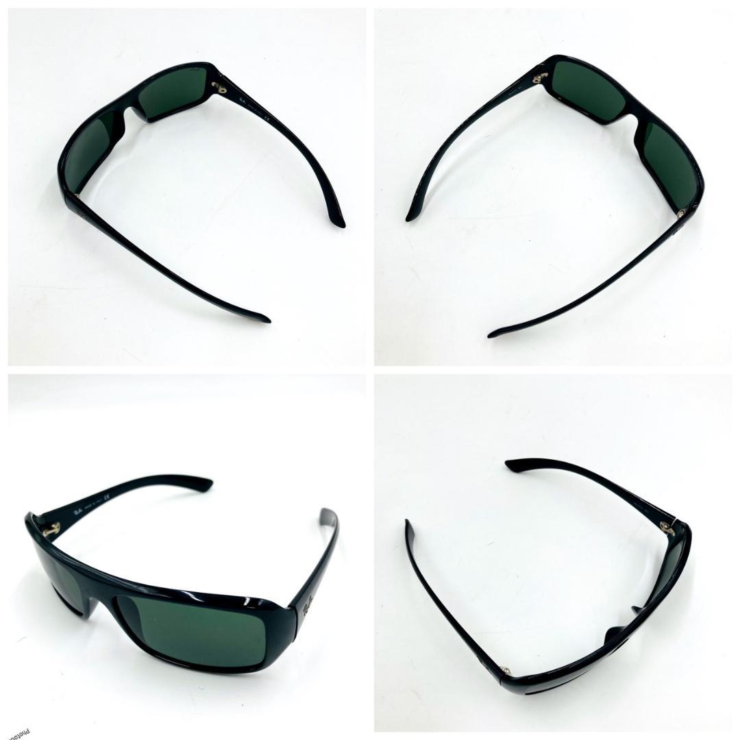 RayBan　レイバン　サングラス　ブラック　スクエア　ケース付　0403