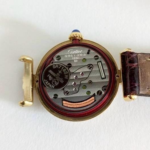 Cartier 磨き済 マストコリゼ ヴェルメイユ クォーツ Dバックル