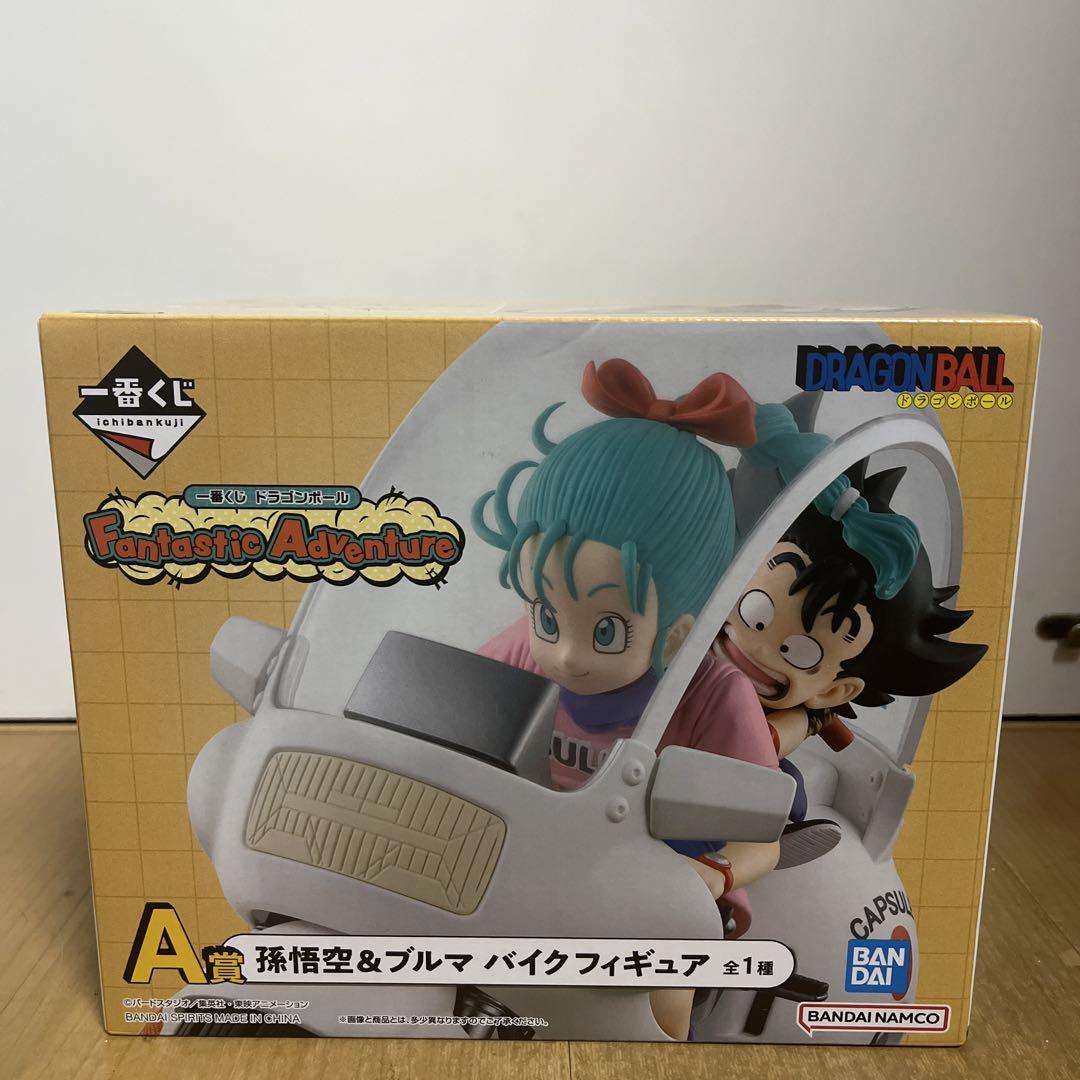 ドラゴンボール 一番くじ ブルマ & 悟空 バイクフィギュア 孫悟空＆ブルマ バイク（第一話）レビュー】一番くじ