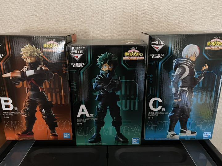 ヒロアカ 1番くじ フィギュア WORLD HEROES MISSION ヒロアカ 1番くじ フィギュア WORLD HEROES MISSION