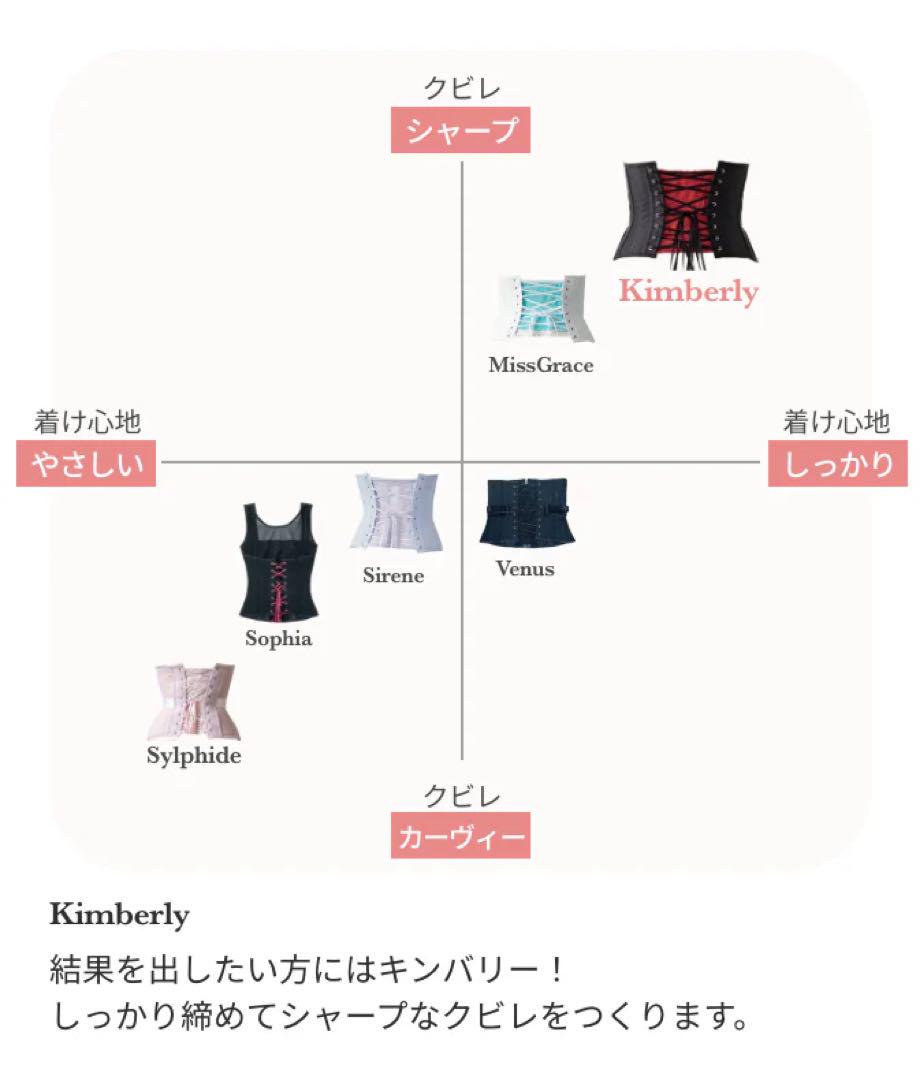 元鈴木さんコルセット　Kimberly ピンクシャンパン XS