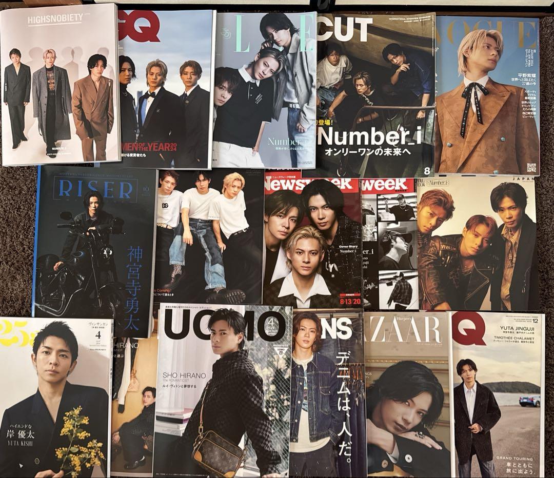 Number_i ♡ まとめ売り CD 雑誌 フォト Number_i CDまとめ売り10点セット｜Yahoo!フリマ（旧PayPayフリマ）