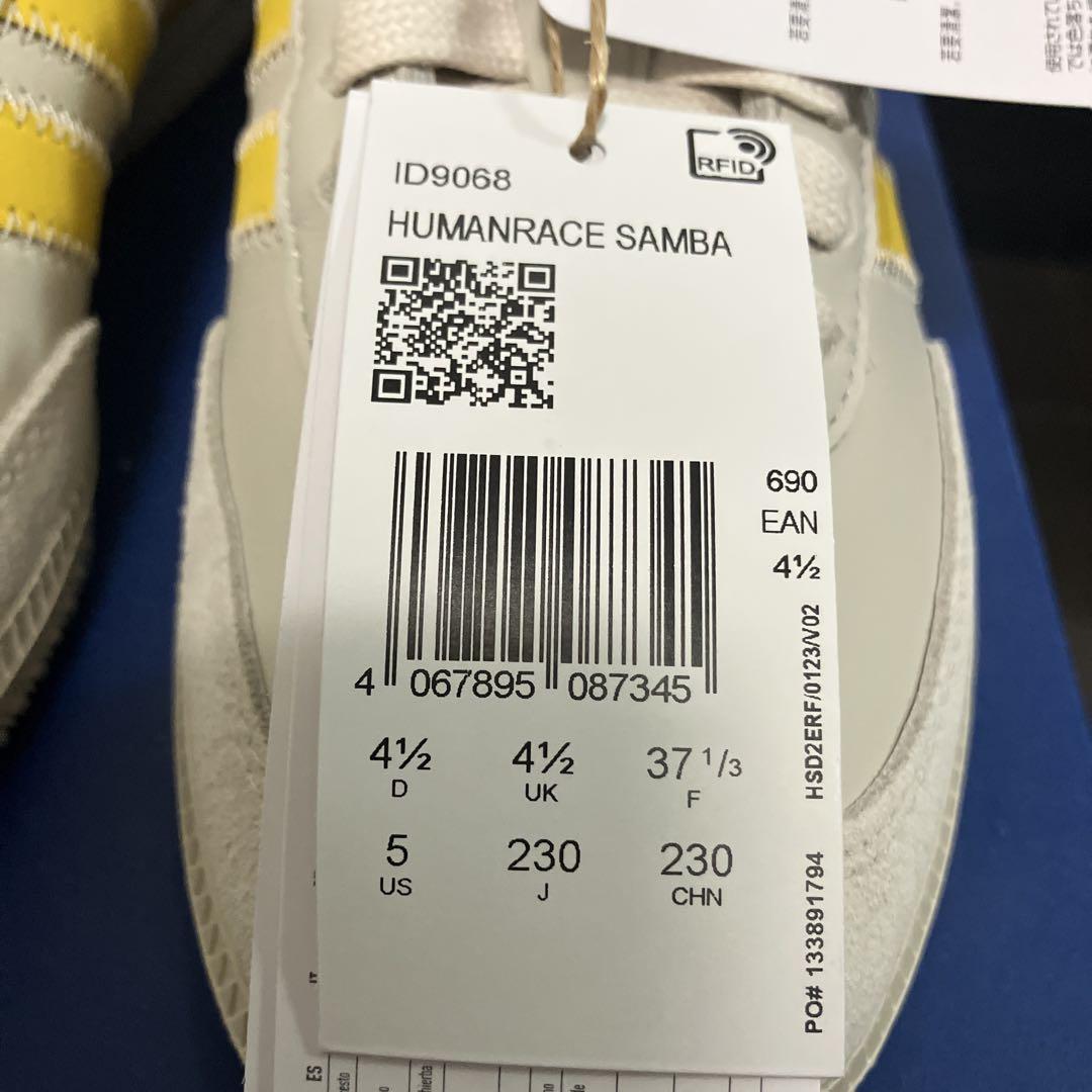 adidas x Humanrace SAMBA ID9068 23㎝