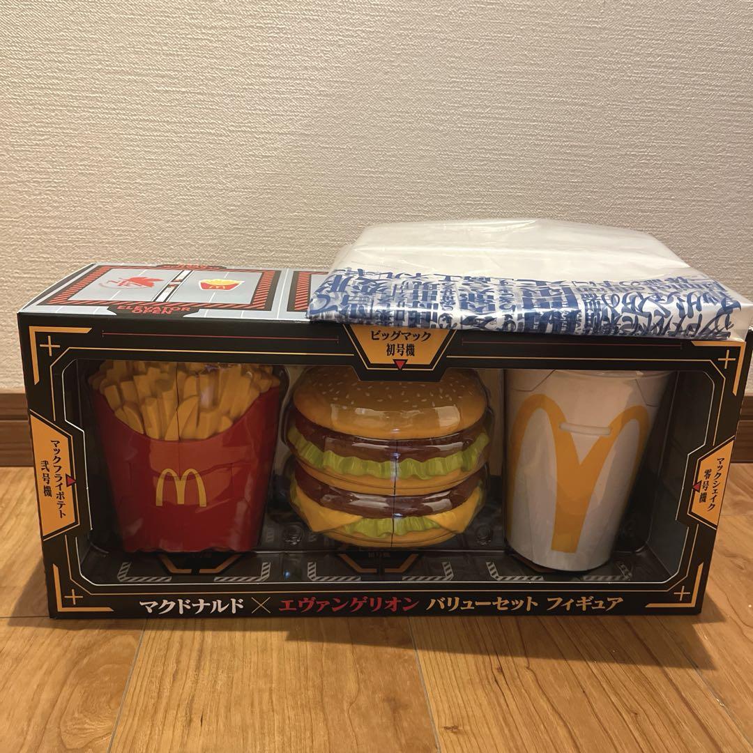 マクドナルド×エヴァンゲリオン バリューセット フィギュア
