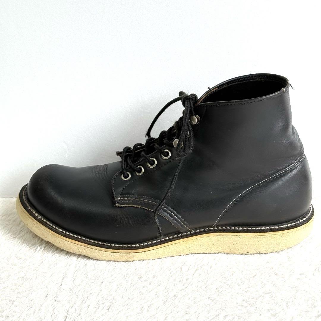 お礼や感謝伝えるプチギフト 90s RED WING 8165 四角犬タグ 9D アイリッシュセッター 黒 靴
