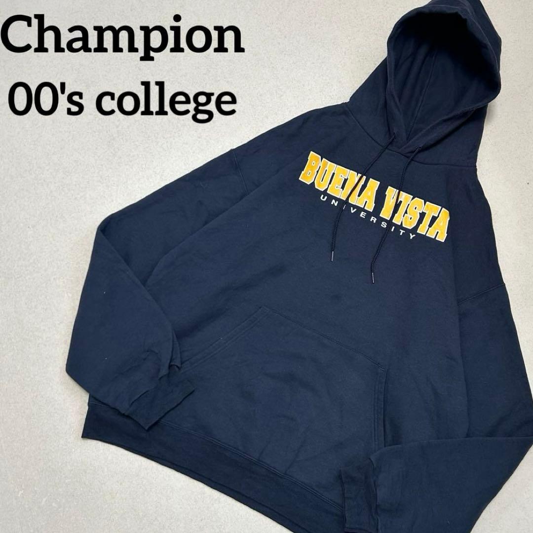【人気】Champion BUENA VISTA UNIVERSITY フーディ