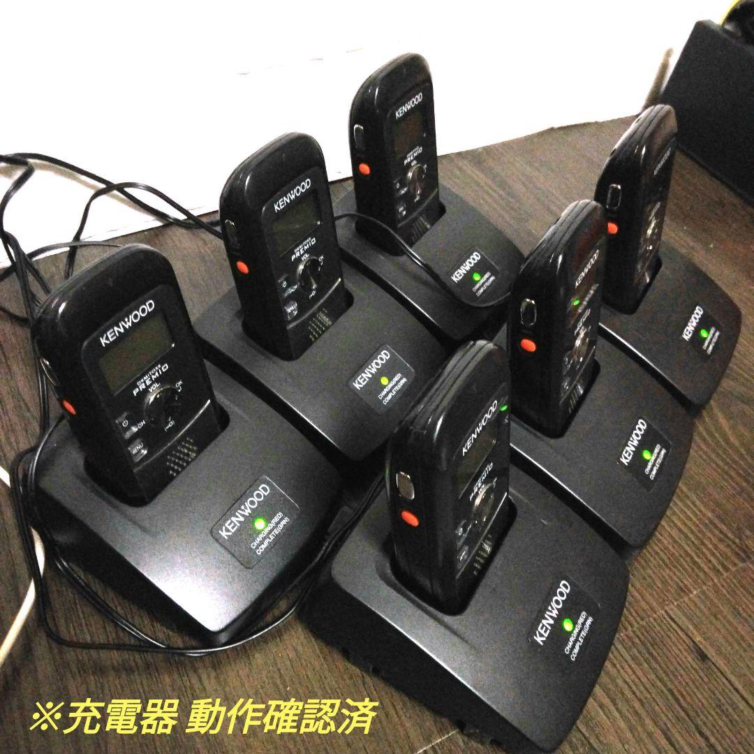 程度良好6台セット★KENWOOD UBZ-S20 特定小電力トランシーバー