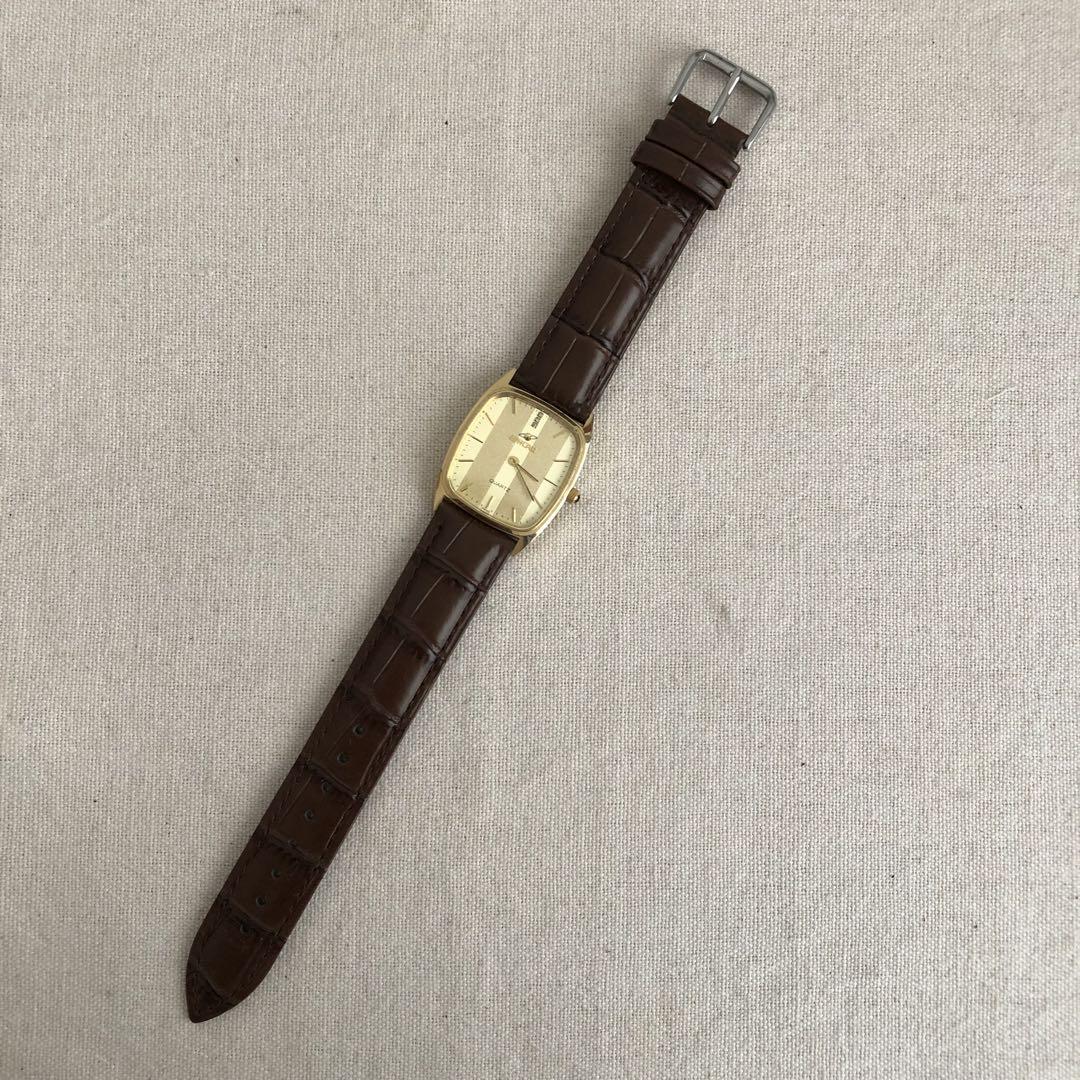 《中古》　ENICAR エニカ　クォーツ　腕時計