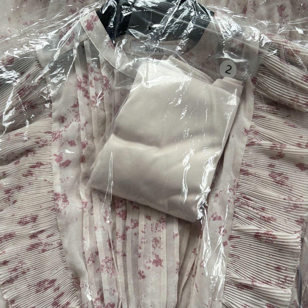 SNIDEL Sustainableフリルワンピース サイズ2