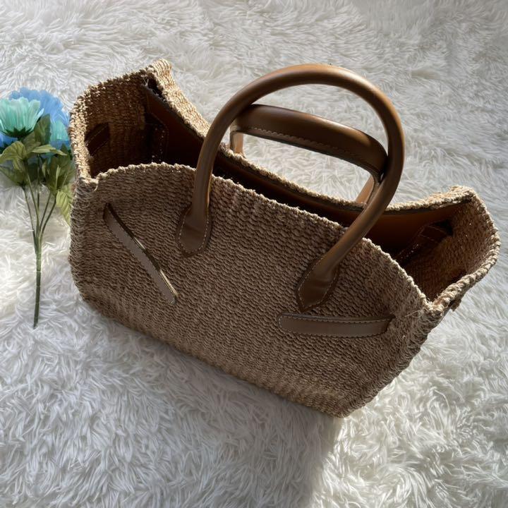 売れ筋がひ!りえりえ様専用✨ SEA シー カゴバッグ ブラウン かご ...