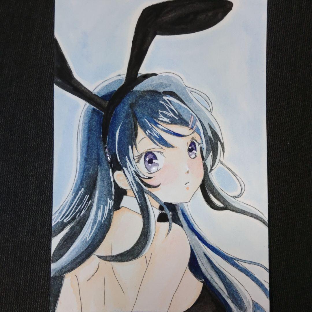 桜島麻衣 手描きイラスト 画像1