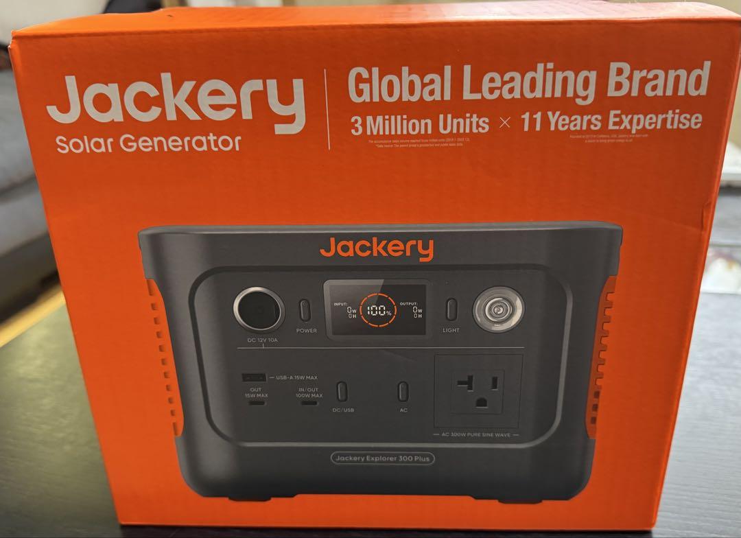 ■一度のみ使用■Jackery Japan ポータブル電源　JE-300B