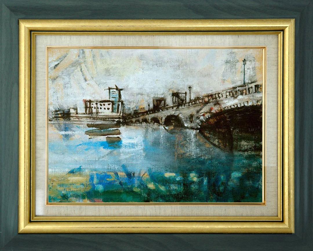 38%割引最新 油絵 uF6-110809 風景 絵画/タペストリ 美術品-WWW ... 割引販促品 額付き(黒色)油絵 uF6-110809 風景 絵画/タペストリ